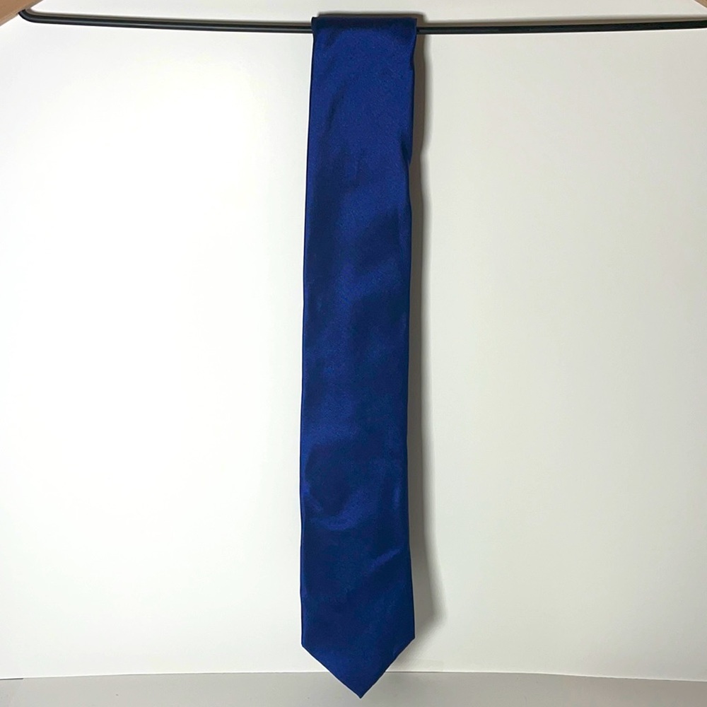 Navy Silk Tie